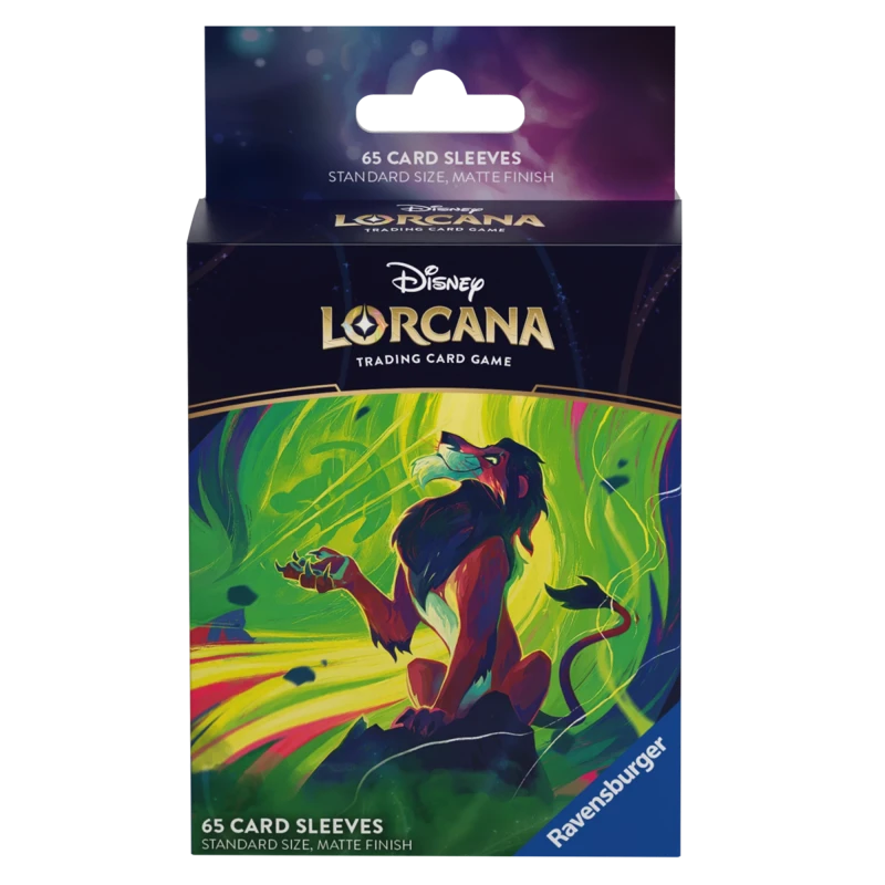 Protèges cartes Scar - La mer Azurite - Set 6 Lorcana - FR