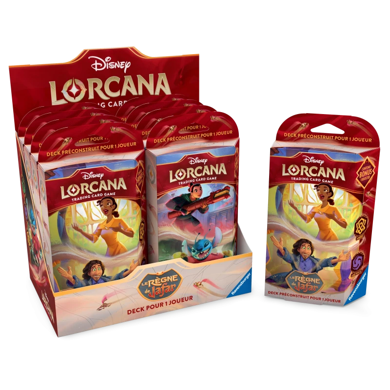 [PACK] Lorcana - Display 8 Decks de démarrage - Le Règne de Jafar - Set 8 Lorcana - FR