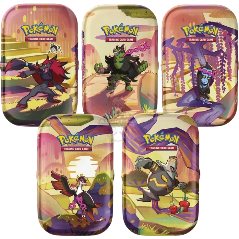 Lot de 5 Tin -  Fable Nébuleuse - EV6.5 Pokémon - FR