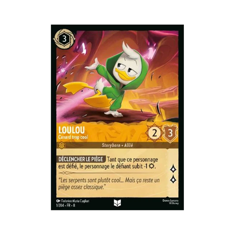 S08 - 001 - Loulou - Canard trop cool