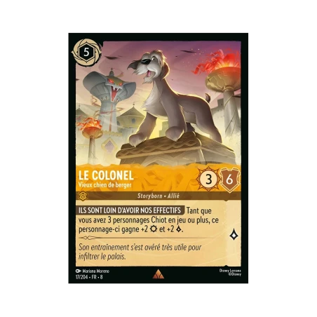 S08 - 017 - Le Colonel - Vieux chien de berger