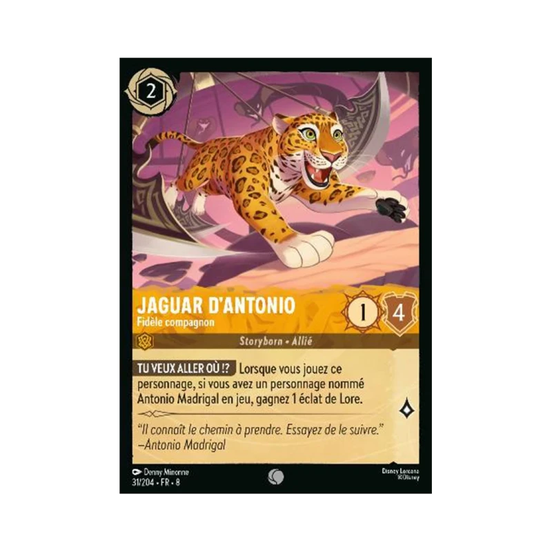 S08 - 031 - Jaguar d'Antonio - Fidèle compagnon