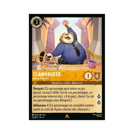 S08 - 035 - Clawhauser - Agent d'accueil