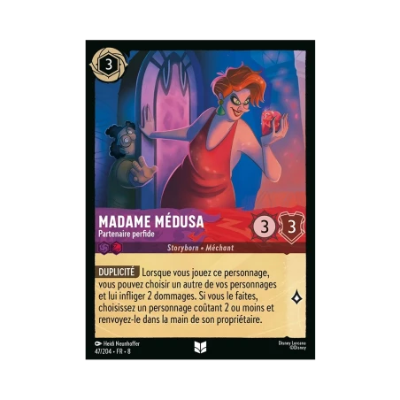 S08 - 047 - Madame Médusa - Partenaire perfide
