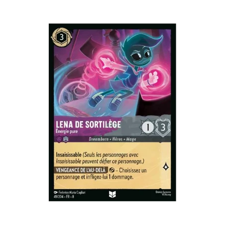 S08 - 049 - Lena de Sortilège - Énergie pure