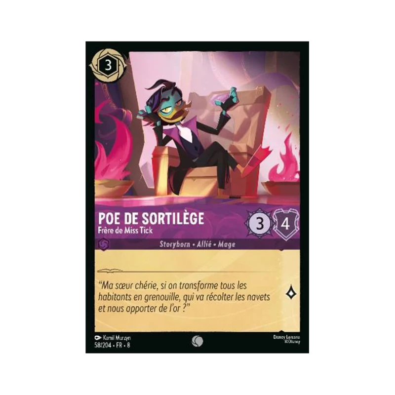 S08 - 058 - Poe De Sortilège - Frère de Miss Tick
