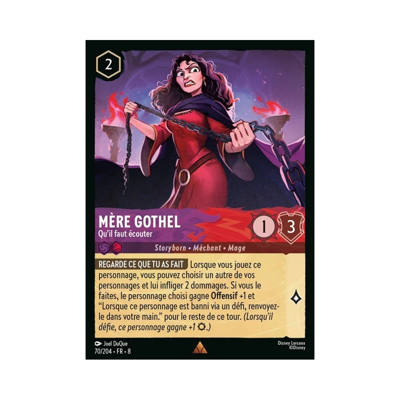 S08 - 070 - Mère Gothel - Qu'il faut écouter