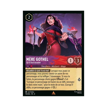 S08 - 070 - Mère Gothel - Qu'il faut écouter