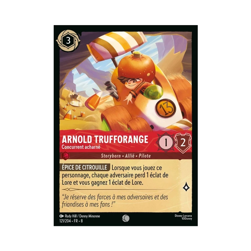 S08 - 121 - Arnold Trufforange - Concurrent acharné