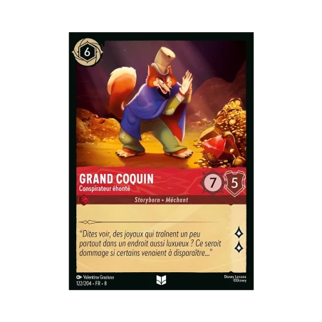 S08 - 122 - Grand Coquin - Conspirateur éhonté