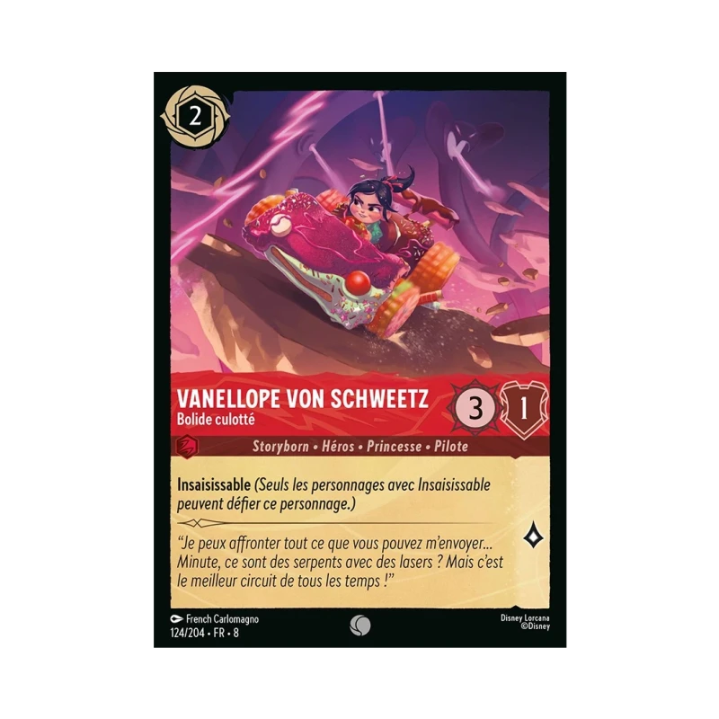 S08 - 124 - Vanellope von Schweetz - Bolide culotté