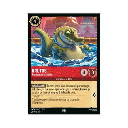 S08 - 125 - Brutus - Redoutable crocodile