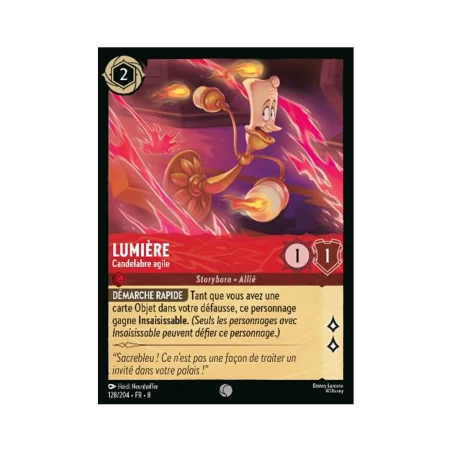 S08 - 128 - Lumière - Candelabre agile