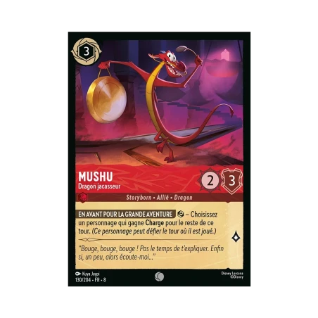 S08 - 130 - Mushu - Dragon jacasseur