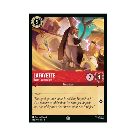 S08 - 132 - Lafayette - Basset somnolent