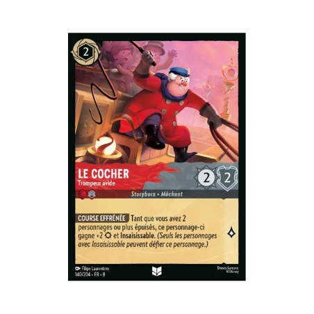 S08 - 140 - Le Cocher - Trompeur avide
