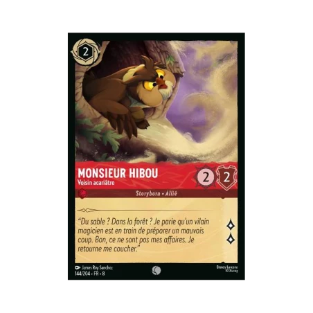 S08 - 144 - Monsieur Hibou - Voisin acariâtre