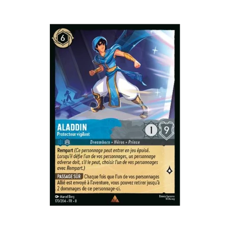 S08 - 170 - Aladdin - Protecteur vigilant