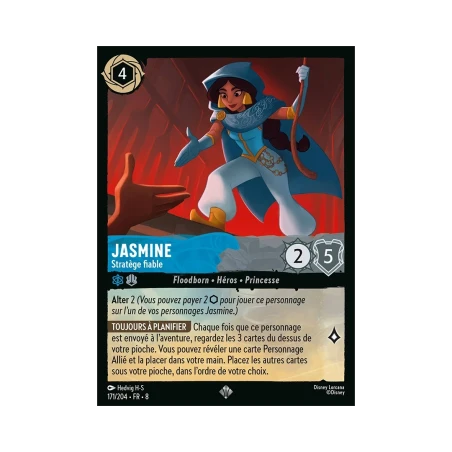 S08 - 171 - Jasmine - Stratège fiable