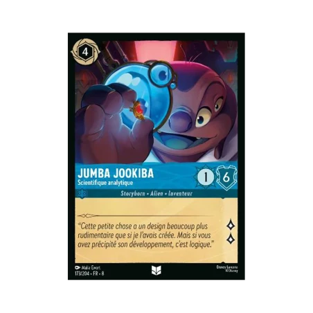 S08 - 173 - Jumba Jookiba - Scientifique analytique