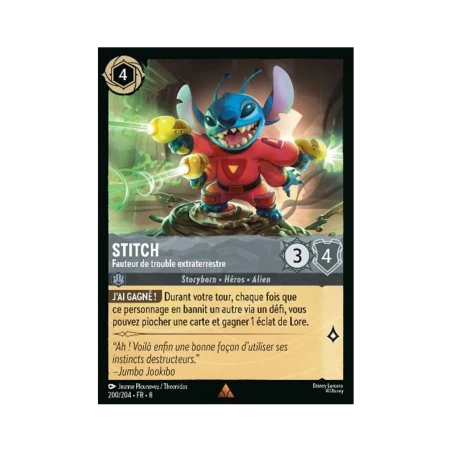 S08 - 200 - Stitch - Fauteur de trouble extraterrestre