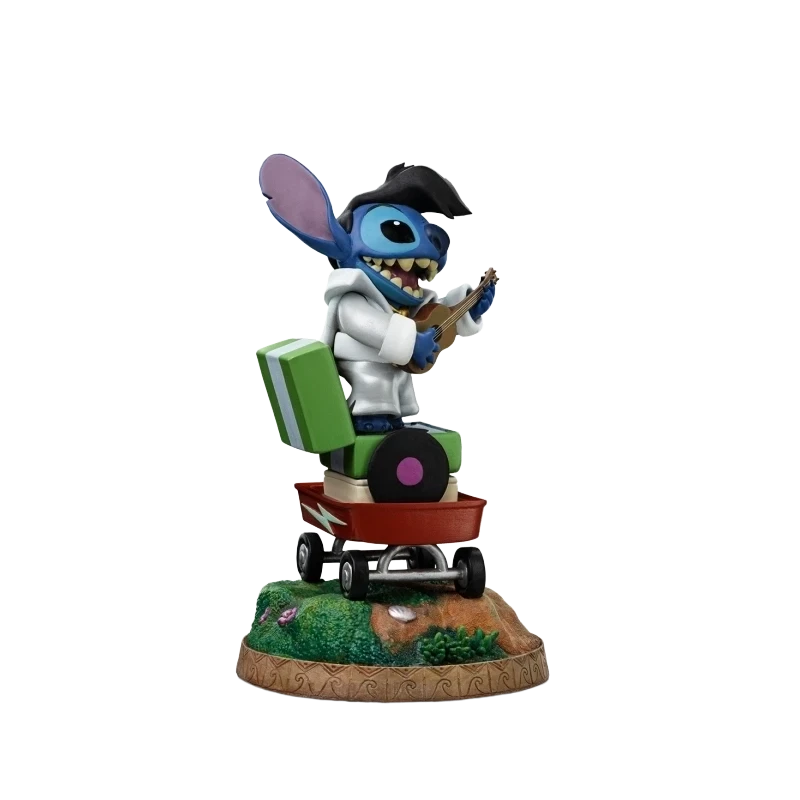 Figurine Stitch (King of Rock) - Iron Studios