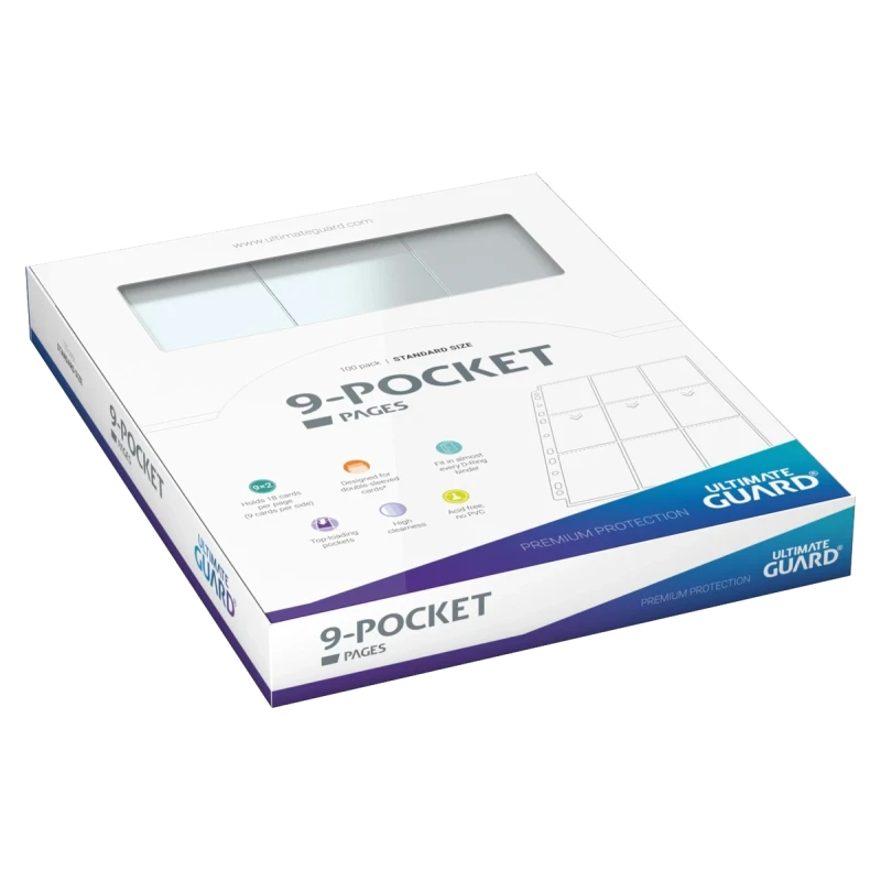 100 feuilles de classeur - 9-Pocket - Ultimate Guard
