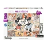 Puzzle - 500 pièces - Souvenirs de Mickey - Disney