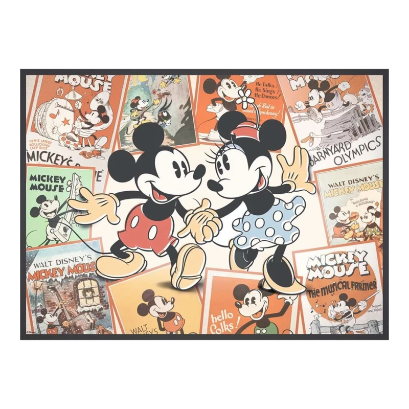 Puzzle - 500 pièces - Souvenirs de Mickey - Disney