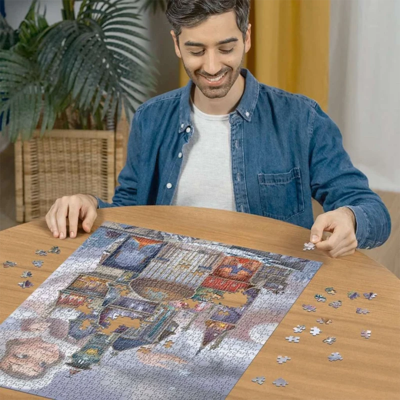 Puzzle - 1000 pièces - Belle - Château Disney Princesse