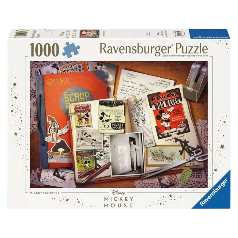 Puzzle - 1000 pièces - Anniversaire de Mickey 1920 - 1930 - Disney
