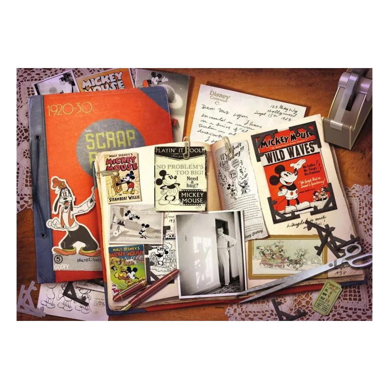 Puzzle - 1000 pièces - Anniversaire de Mickey 1920 - 1930 - Disney