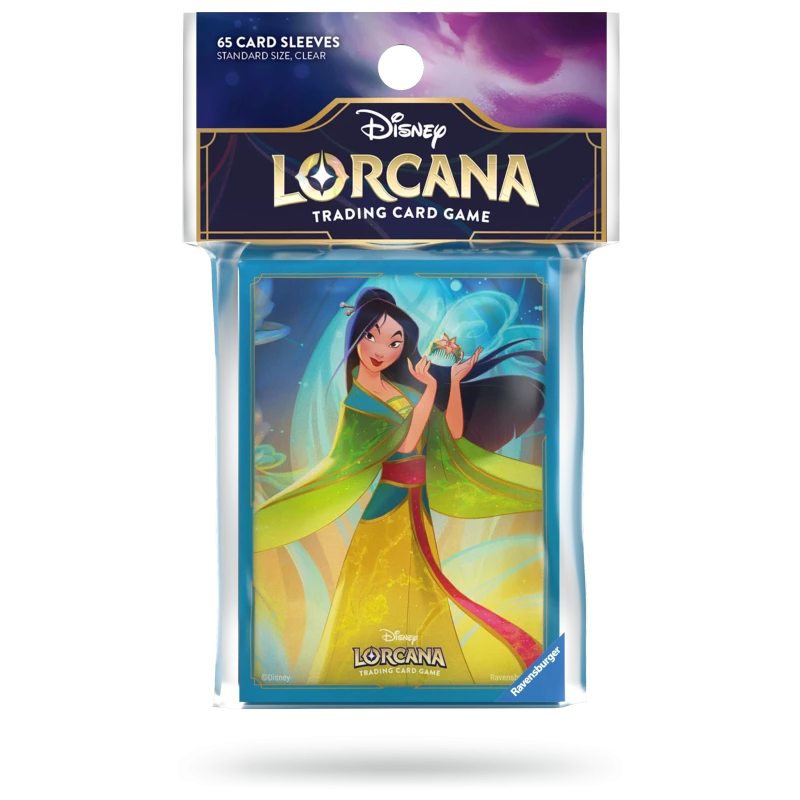 Protèges cartes Mulan - Fabuleux  - Set 9 Lorcana