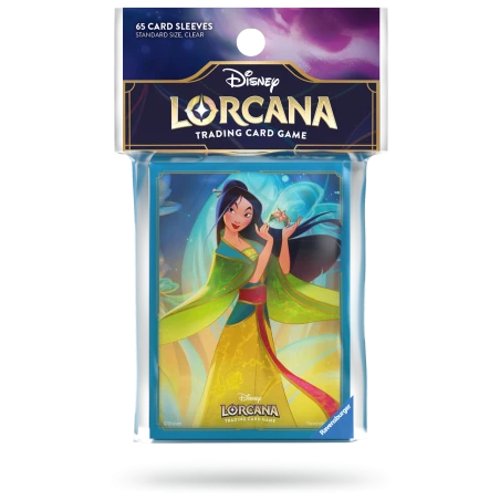 Protèges cartes Mulan - Fabuleux  - Set 9 Lorcana