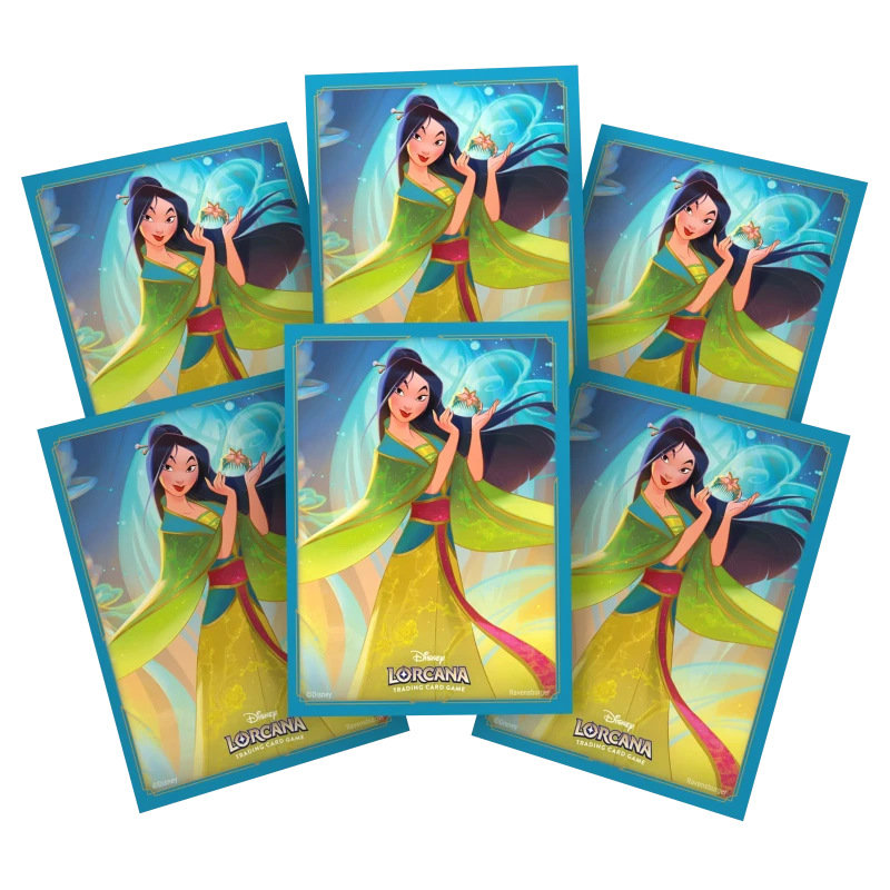 Protèges cartes Mulan - Fabuleux  - Set 9 Lorcana
