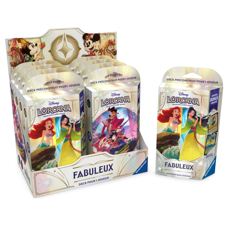 [PACK] Display 8 Decks de démarrage  - Fabuleux - Set 9 Lorcana - FR