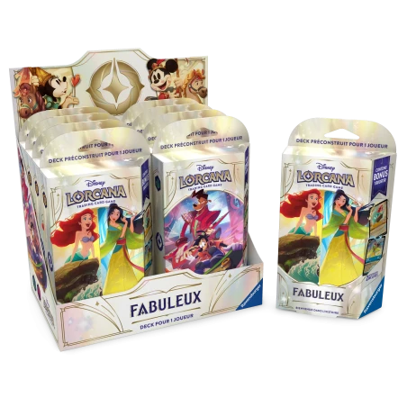 [PACK] Display 8 Decks de démarrage  - Fabuleux - Set 9 Lorcana - FR