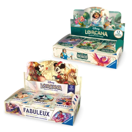 [PACK] Displays -  Fabuleux et L'Île d'Archazia - Set 9 et 7  Lorcana - FR