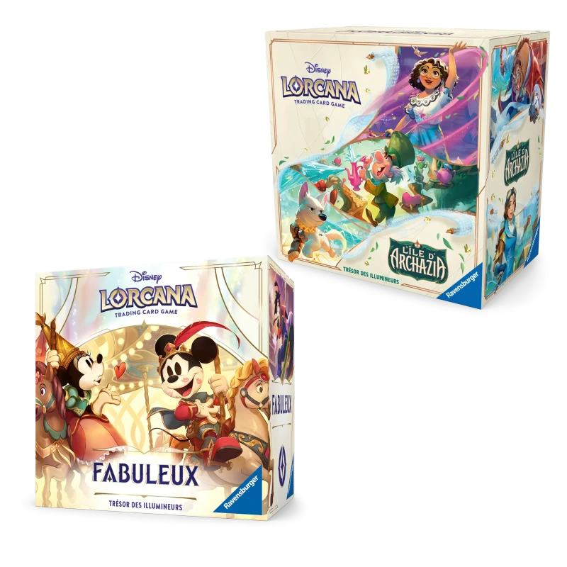 [PACK] Troves -  Fabuleux et L'Île d'Archazia - Set 9 et 7 Lorcana - FR