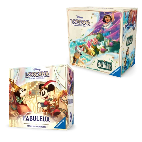 [PACK] Troves -  Fabuleux et L'Île d'Archazia - Set 9 et 7 Lorcana - FR