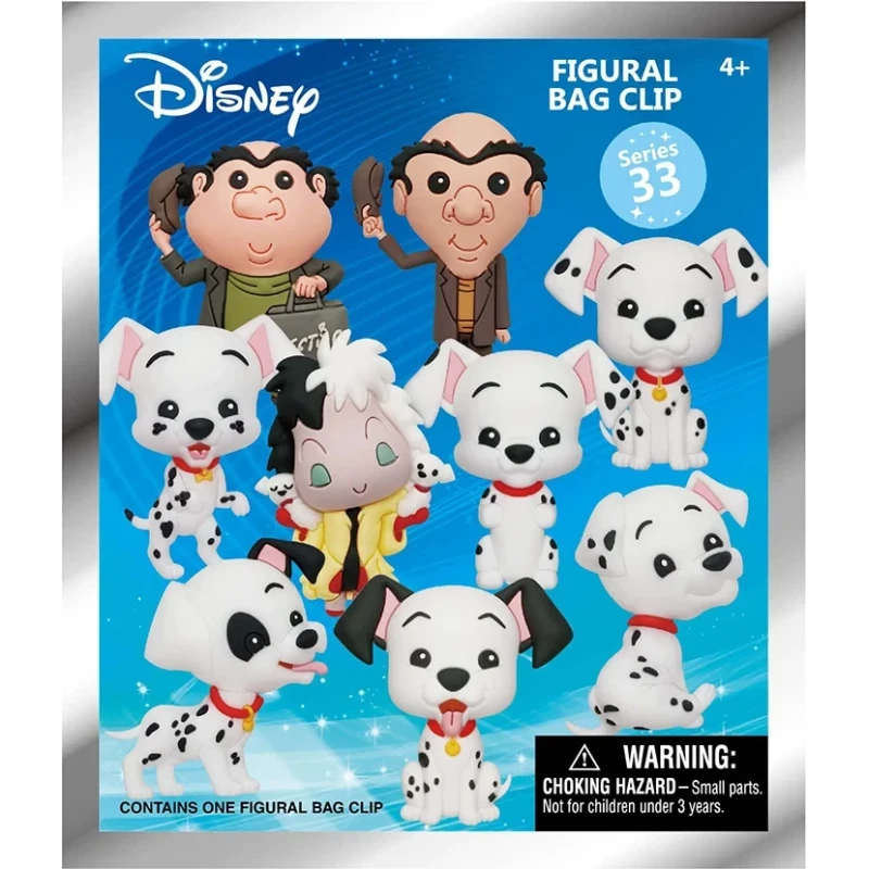 PORTE CLÉ ALÉATOIRE - 101 DALMATIENS - Series 33