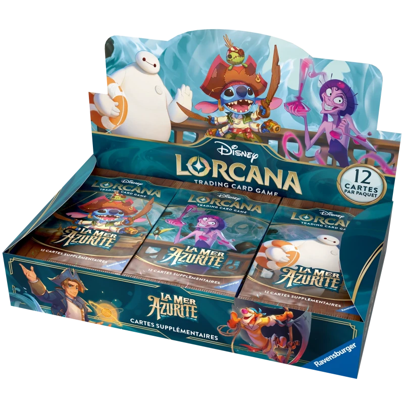 Display - La Mer Azurite - Set 6 Lorcana - FR