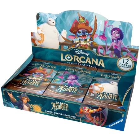 Display - La Mer Azurite - Set 6 Lorcana - FR