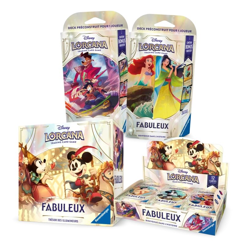 [PACK] Pack des Héros -  Fabuleux - Set 9 Lorcana - FR