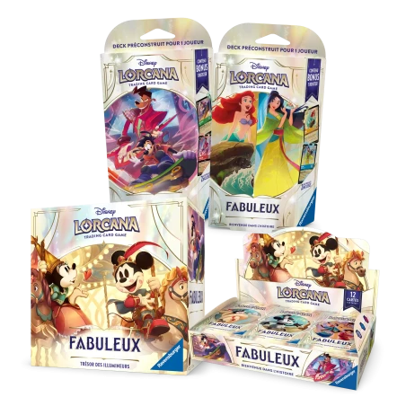 [PACK] Pack des Héros -  Fabuleux - Set 9 Lorcana - FR