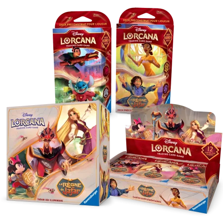 [PACK] Pack des Héros -  Le Règne de Jafar - Set 8 Lorcana - FR