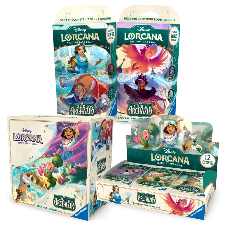 [PACK] Pack des Héros -  L'île d'Archazia - Set 7 Lorcana - FR