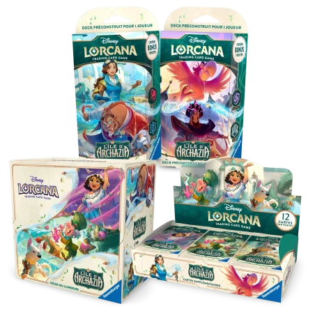 [PACK] Pack des Héros -  L'île d'Archazia - Set 7 Lorcana - FR