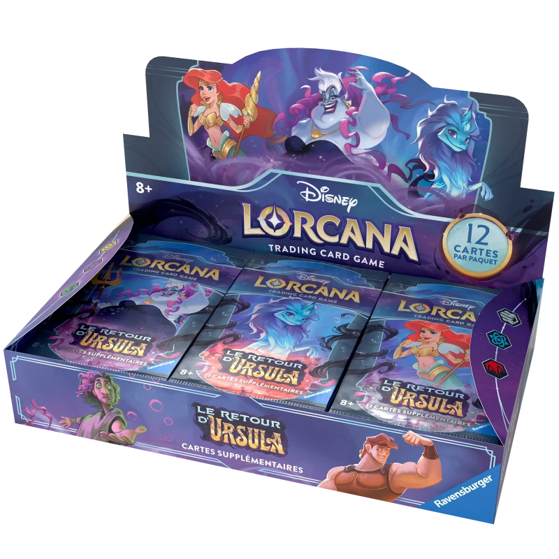 Display - Le Retour d'Ursula - Set 4 Lorcana - FR