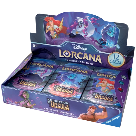 Display - Le Retour d'Ursula - Set 4 Lorcana - FR